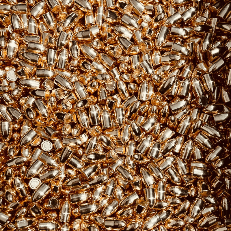 9mm (0.355") 124gr Non-Plated TMJ Projectiles 1,750 Count Box - Image 4