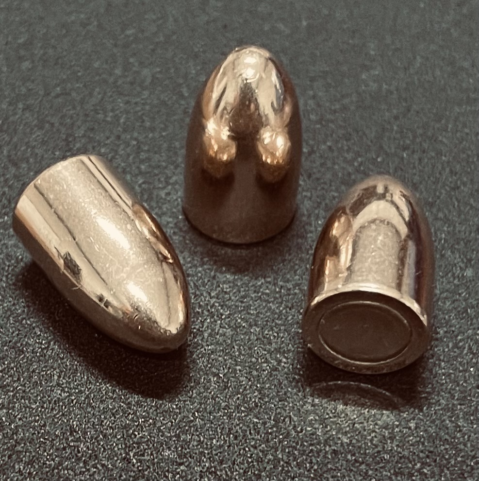 9mm (0.355") 124gr Non-Plated TMJ Projectiles 1,750 Count Box - Image 2